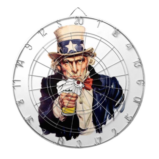 Drink oom Sam Dartbord (Voorkant)