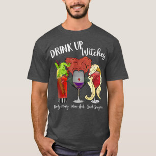 Drink op heksen Bloodymary Wineifred Sarahsangria T-shirt