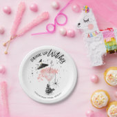 Drink op Heksen Cocktail Halloween Bruiloftsfeest Papieren Bordje (Feest)