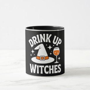 Drink Op Heksen Grappig Halloween Mok