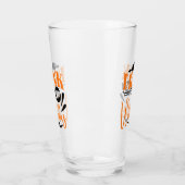 Drink op heksen - vliegende heks glas (Links)