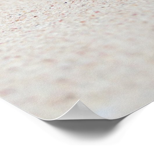 Drink op het strand poster (Hoek)