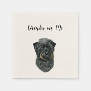 Drink op mij Napkins (Dog) Servet