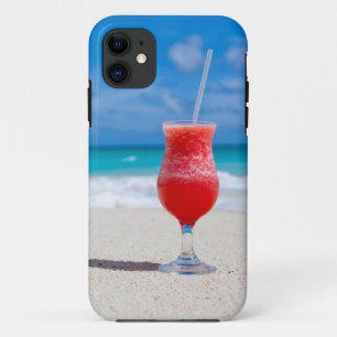 Drink op strand iPhone case