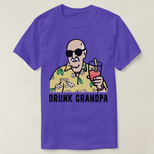 Drink opa t-shirt (Design voorkant)