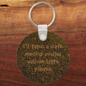 drink order sleutelhanger (Voorkant)