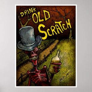 "DRINK OUD SCHERM" POSTER