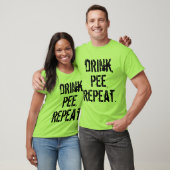 Drink Pee Herhalen T-shirt (Unisex)