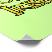 Drink Poster Leprechaun (Hoek)