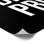 Drink probleem - Funny Boba, Bubble Tea Poster (Hoek)