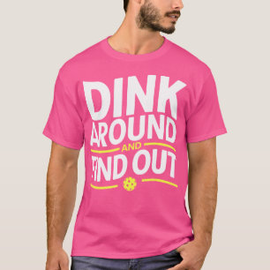 Drink rond en ontdek grappige pickleball t-shirt