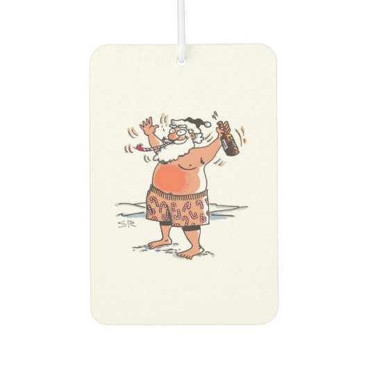 Drink Santa auto luchtverfrisser (Voorkant)