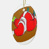 DRINK SANTA KERAMISCH ORNAMENT (Links)