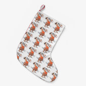 Drink Santa Kerstmis kous klein Kleine Kerstsok (Voorkant (Hangend))