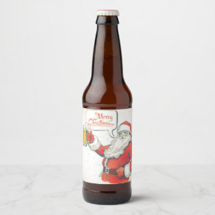 Drink Santa Labels Bier Etiket