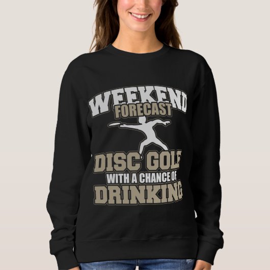 Drink schijfgolf trui (Voorkant)