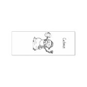 Drink Snowman Thunder_Cove drink bieren Rubberstempel (Afrduk)