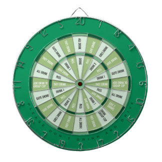 Drink Spel in Groen Dartbord