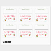 Drink Sticker Marker Naam Funny Christmas Cocktail (Vel)