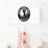 Drink Swing Swear Repeat Golf Spandoek (Insitu)