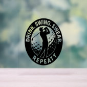 Drink Swing Sweat Repeat Golf (Neutre)
