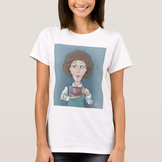Drink Tea T-Shirt (Voorkant)