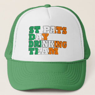 Drink team op St. Pats-dag Trucker Pet