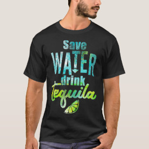 Drink tequila opslaan t-shirt
