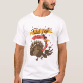 Drink Thanksgiving Turkije T-shirt (Voorkant)
