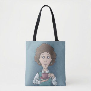 Drink thee-Canvas tas