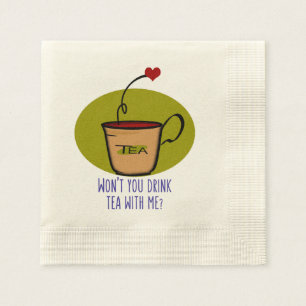 Drink thee met mij servetten
