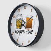 Drink Timer met houten klok (Hoek)