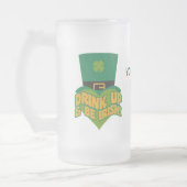 "Drink Up & Be Irish!" aangepaste mokken (Links)