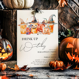 'Drink Up Heksen' Cocktail Volwassenen Halloween F Kaart
