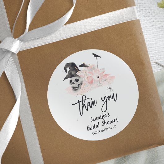 Drink Up Whitches Halloween Vrijgezellenfeest Ronde Sticker