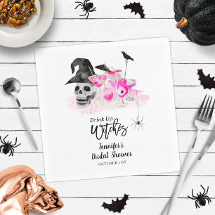 Drink Up Whitches Halloween Vrijgezellenfeest serv Servet