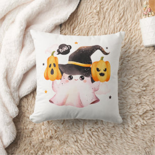 Drink Up Witches Halloween Canvas tas - Spooky Wit Kussen