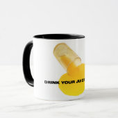 Drink Uw Juice Mok (Voorkant links)