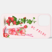 Drink van aardbeiensap - zomervruchten Case-Mate iPhone case (Achterkant (horizontaal))