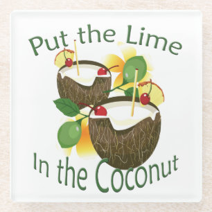Drink van Coconut Tiki Bar Onderzetter