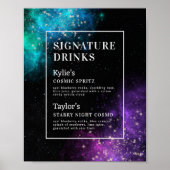 Drink van de sluiernevel van de Starry Wedding Poster (Voorkant)