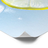 drink van zoet citroenijs poster (Hoek)