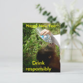 Drink viering briefkaart (Staand voorkant)