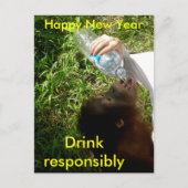 Drink viering briefkaart (Voorkant)