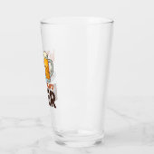 Drink vleugels en kippen van bier glas (Links)