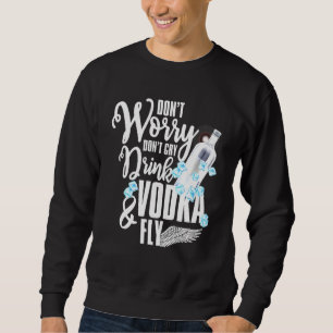 Drink Vodka Fly Alcohol Drink T-shirt