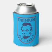 Drink voor Lincoln Koelbox van 4 juli Blikjeskoeler (Blikje Achterkant)