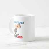 Drink wat liberale tranen! koffiemok (Voorkant links)