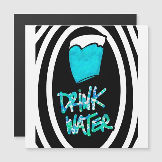 Drink water (Voorkant / Achterkant)