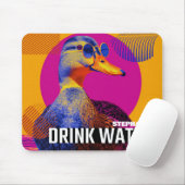 Drink Water Duck Meme Muismat (Met muis)